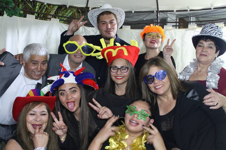 Angyparty, Fotocabinas