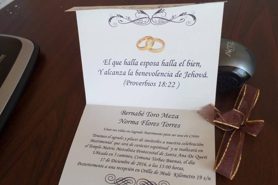 Arte Literal, Invitaciones