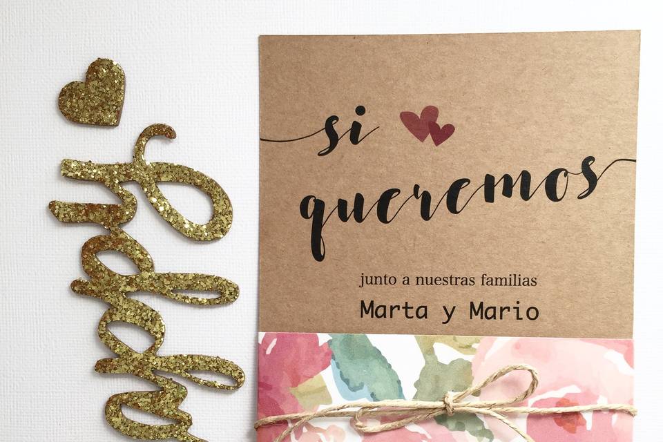 Arte Papelustre, Invitaciones