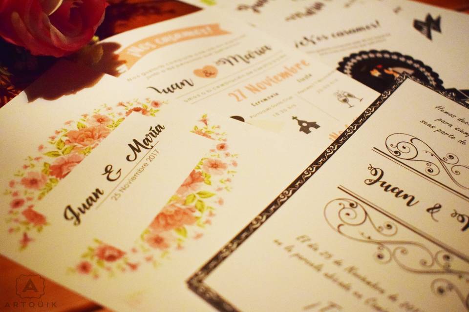 ArtQüik, Invitaciones