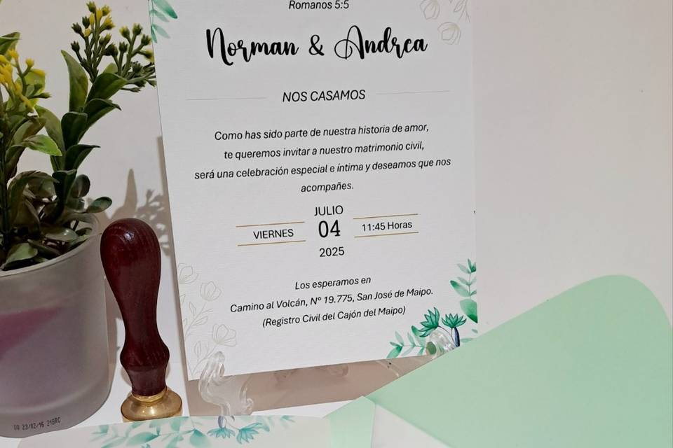 Atila, Invitaciones