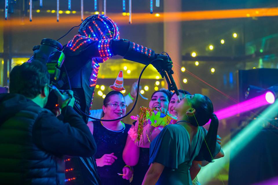 Atom Robot Led
