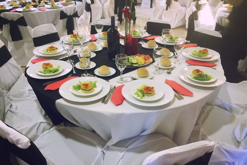 Banquetería Andrea, Banquetería