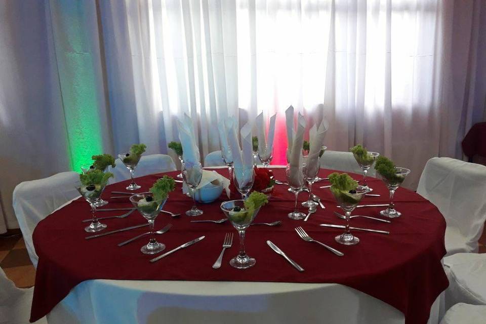 Banquetería Esmeralda, Banquetería