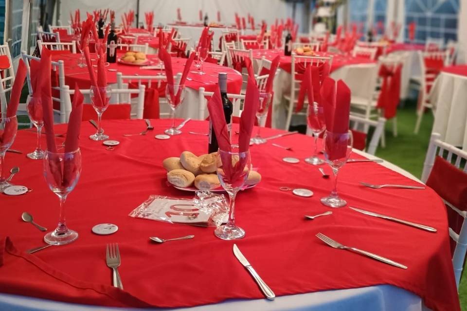 Banquetería Herma Pino, Banquetería
