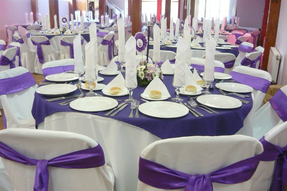 Banquetería Phillaf, Banquetería