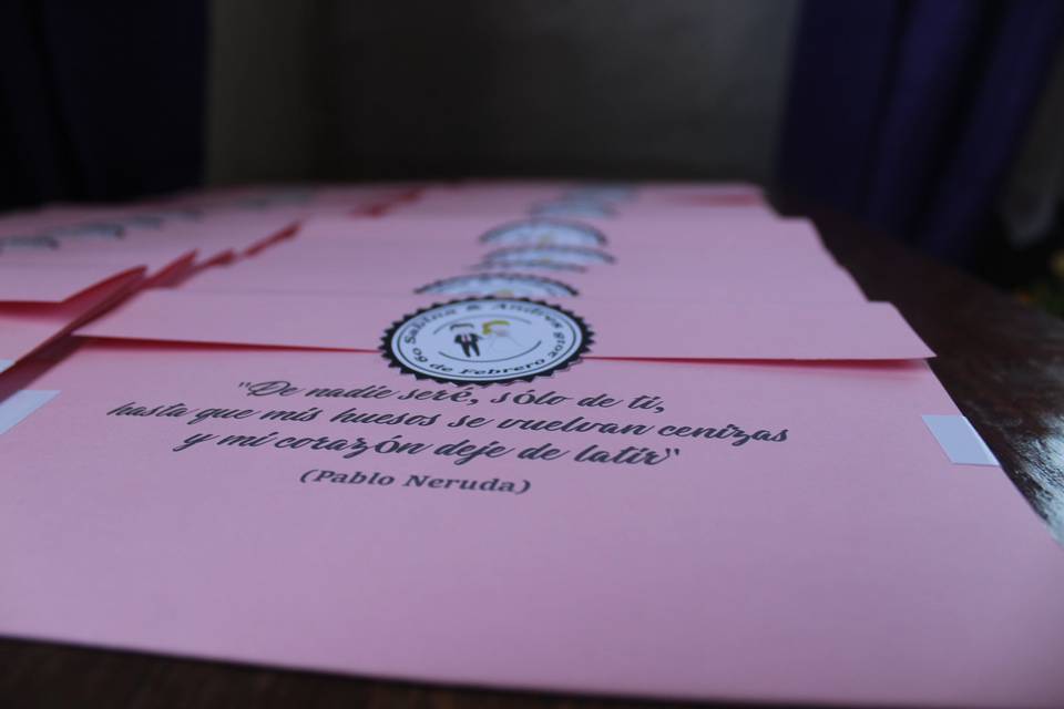 Betuel, Invitaciones