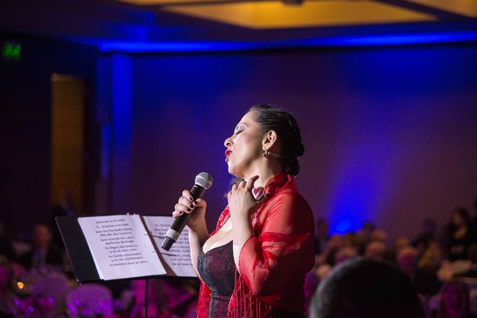 Cantante Lírica Claudia Yáñez, Música