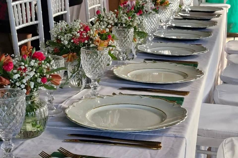 Carlotta Eventos, Banquetería