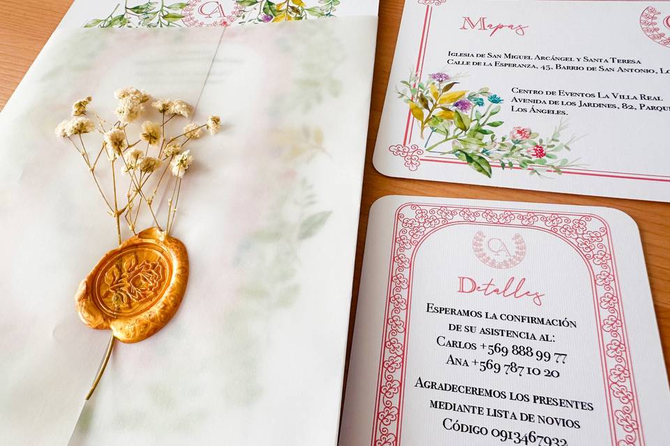 Casaprint, Invitaciones