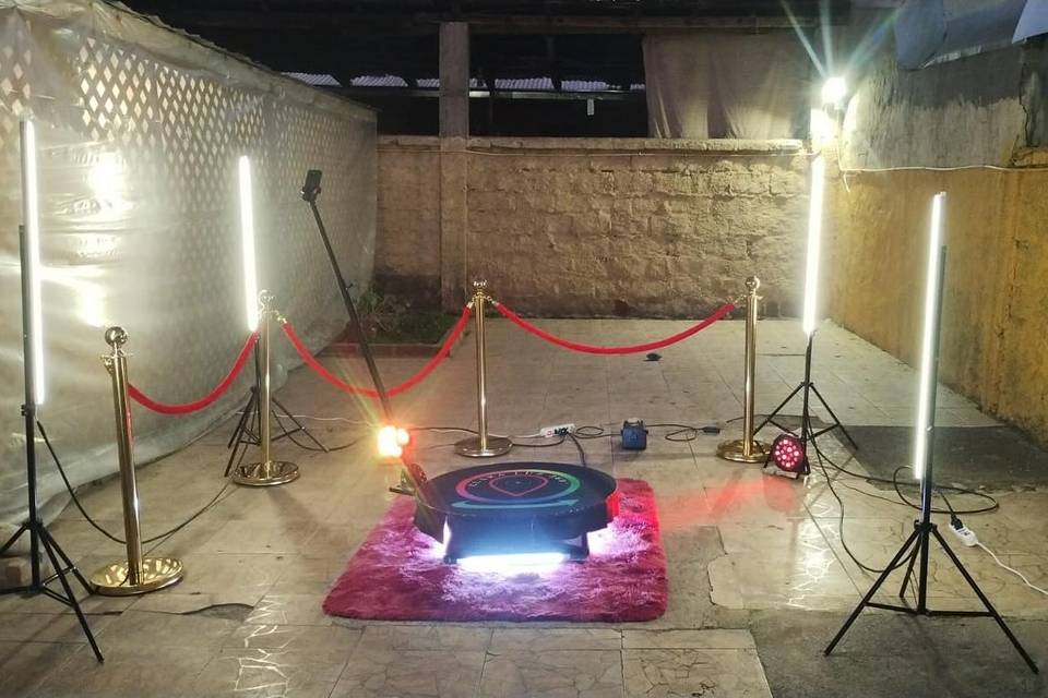 Clara Luz 360, Fotocabinas