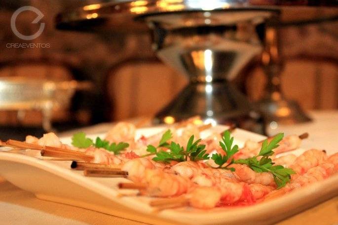 Crea Eventos Producciones, Banquetería