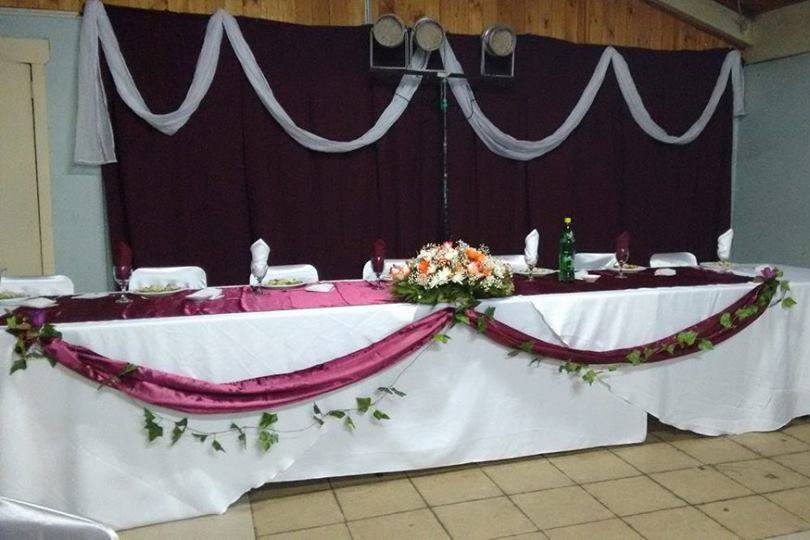 Damisa Banquetería, Banquetería