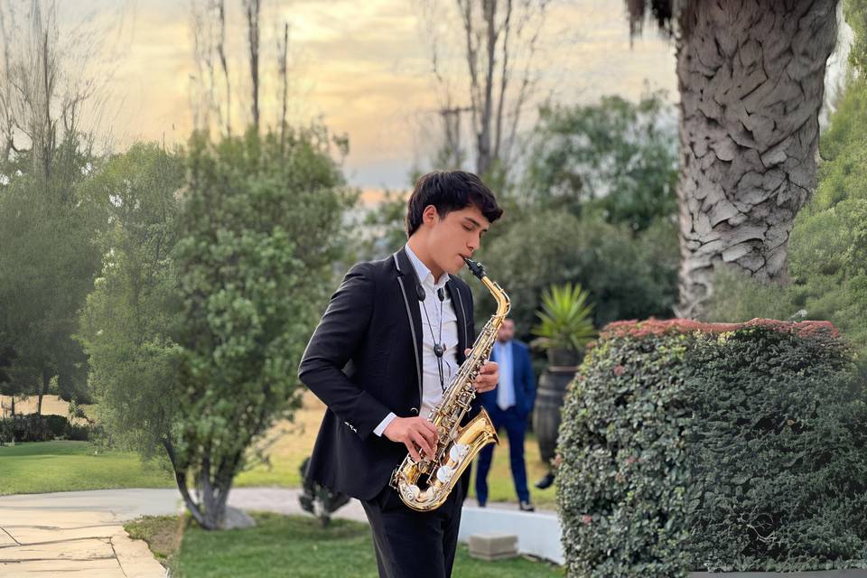 David Esteban Saxofonista, Música