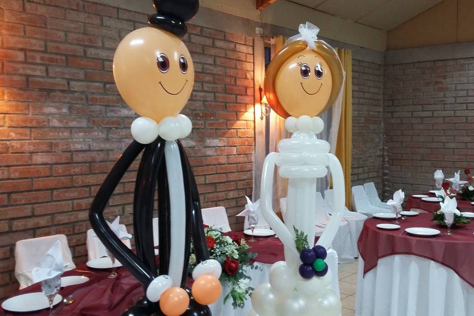 Decco Globos, Decoración