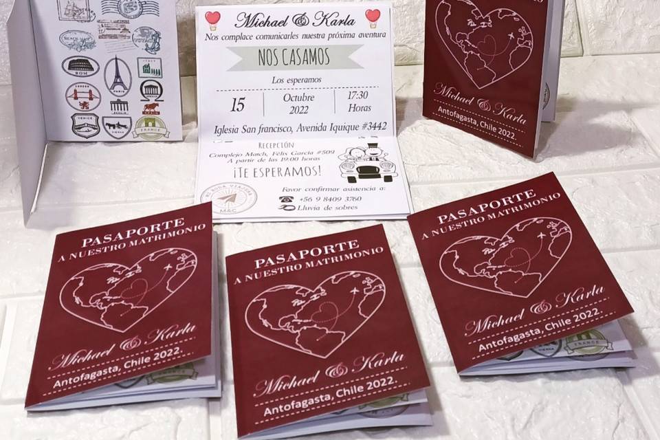 E y B Tu Mundo de Diseños, Invitaciones