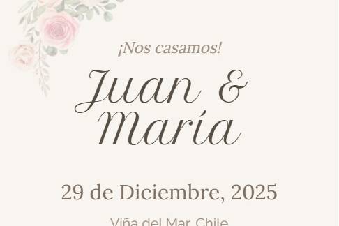 Ecobodas, Invitaciones