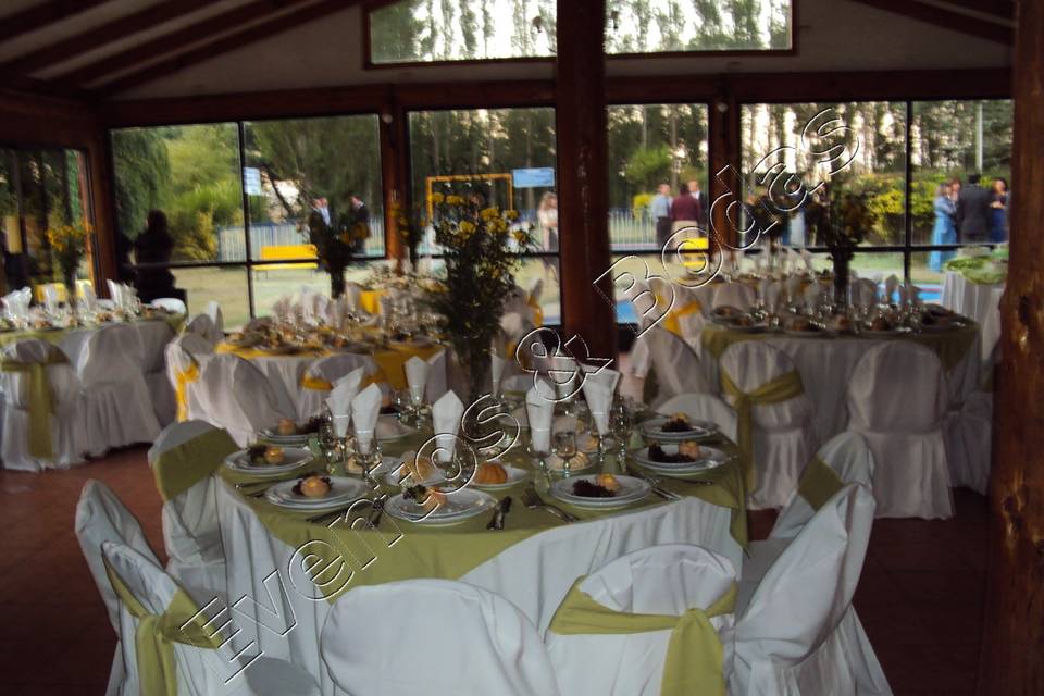 Eventos & Bodas, Banquetería