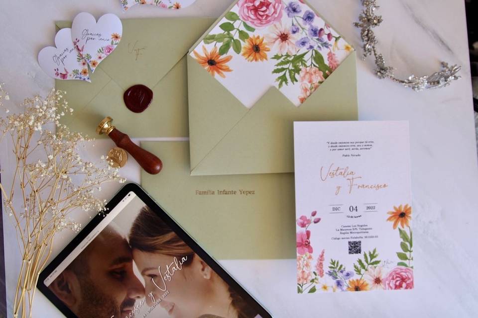 Feelings, Invitaciones