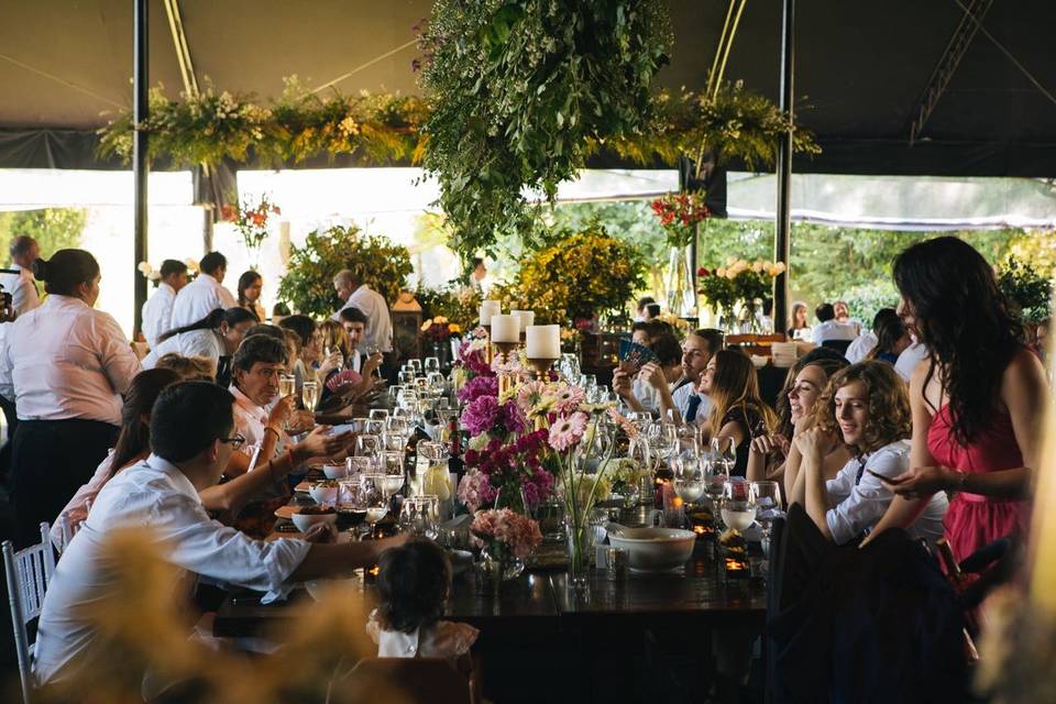 Fuego Noble, Banquetería