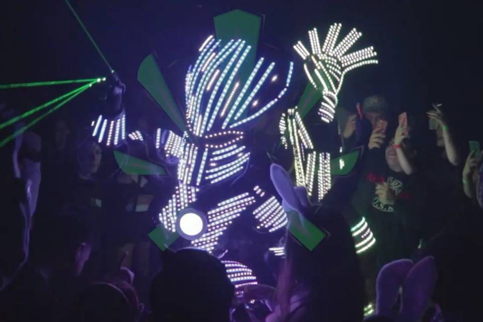 Gled Entretenimiento - Robot led, Animación