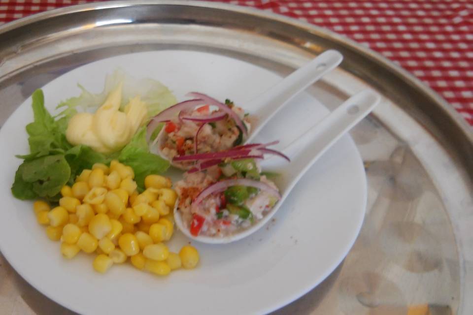 Gloria San Martín, Banquetería