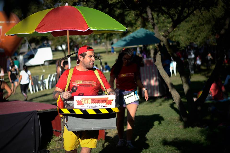 Grill Runner - Comida alemana, Animación