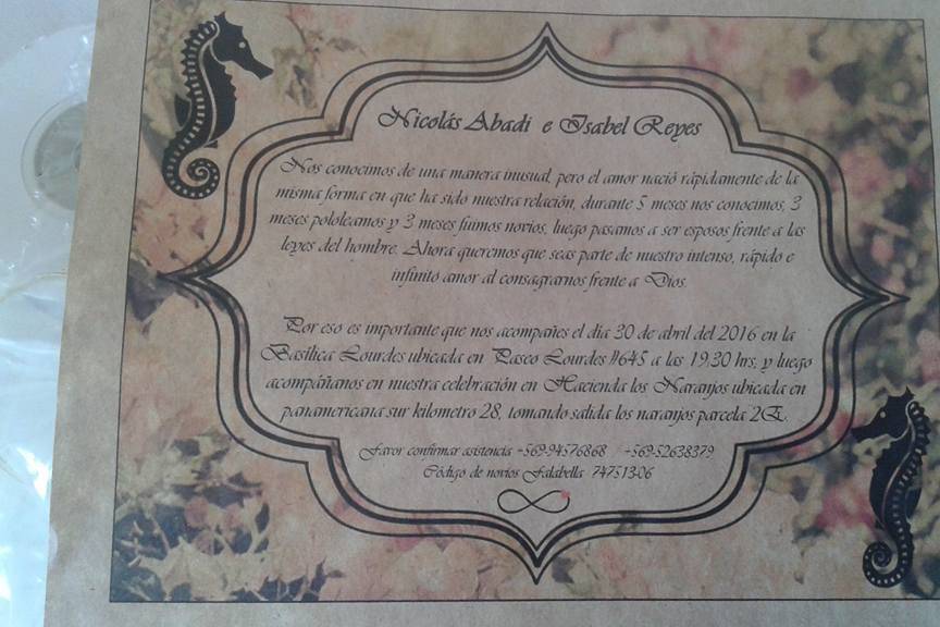 Happy Target, Invitaciones