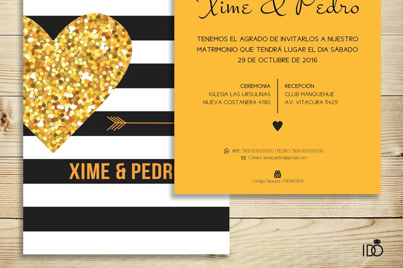I Do, Invitaciones