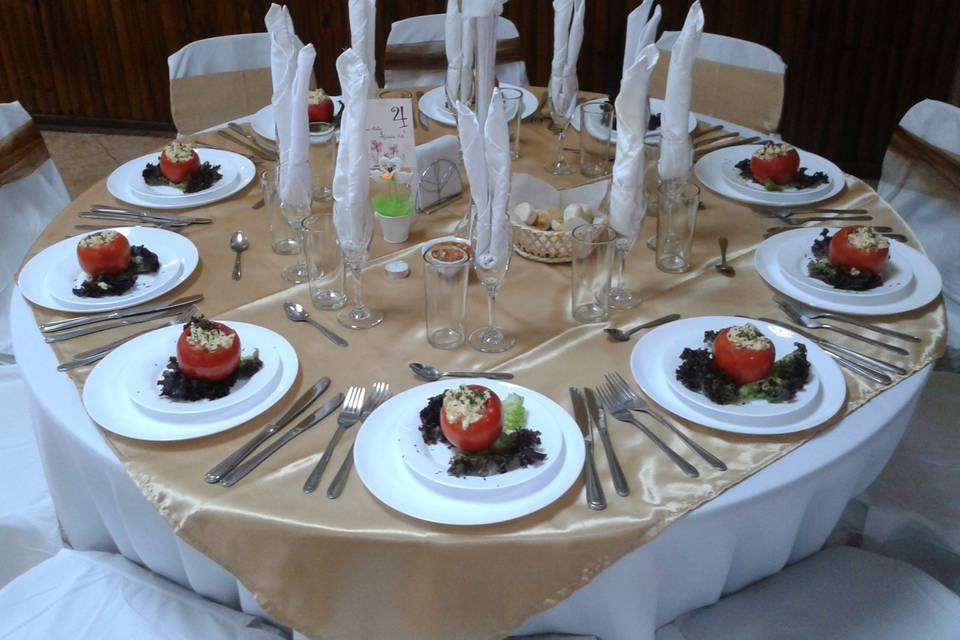 JP Banquetería Eventos, Banquetería
