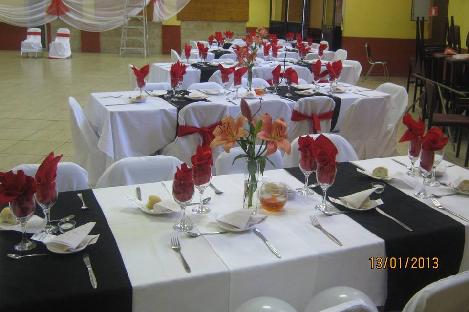 Kattalina Eventos, Banquetería