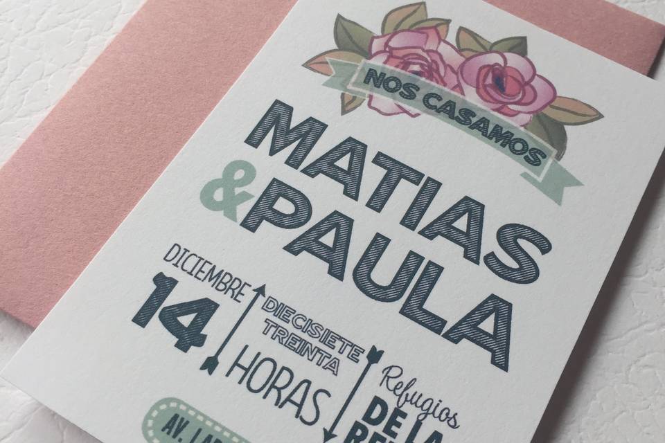 L'amour du papier, Invitaciones