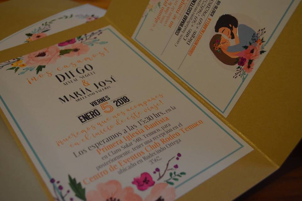 Lettería, Invitaciones