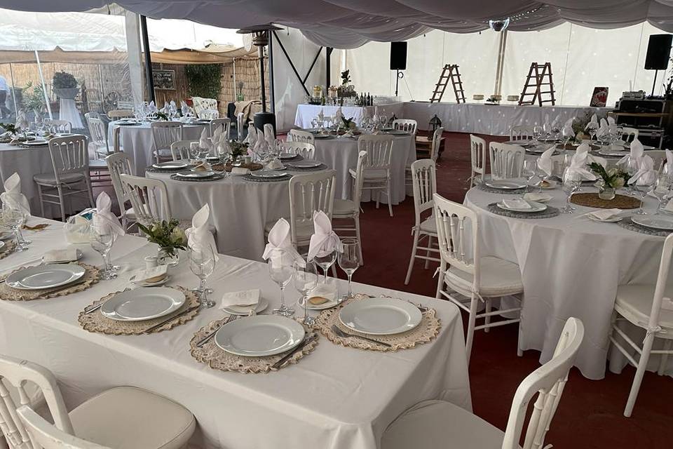 LG Eventos, Banquetería