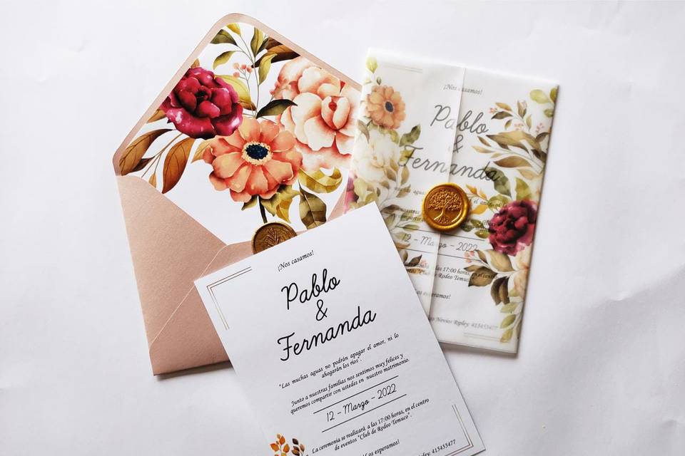 Maruja Papelería, Invitaciones