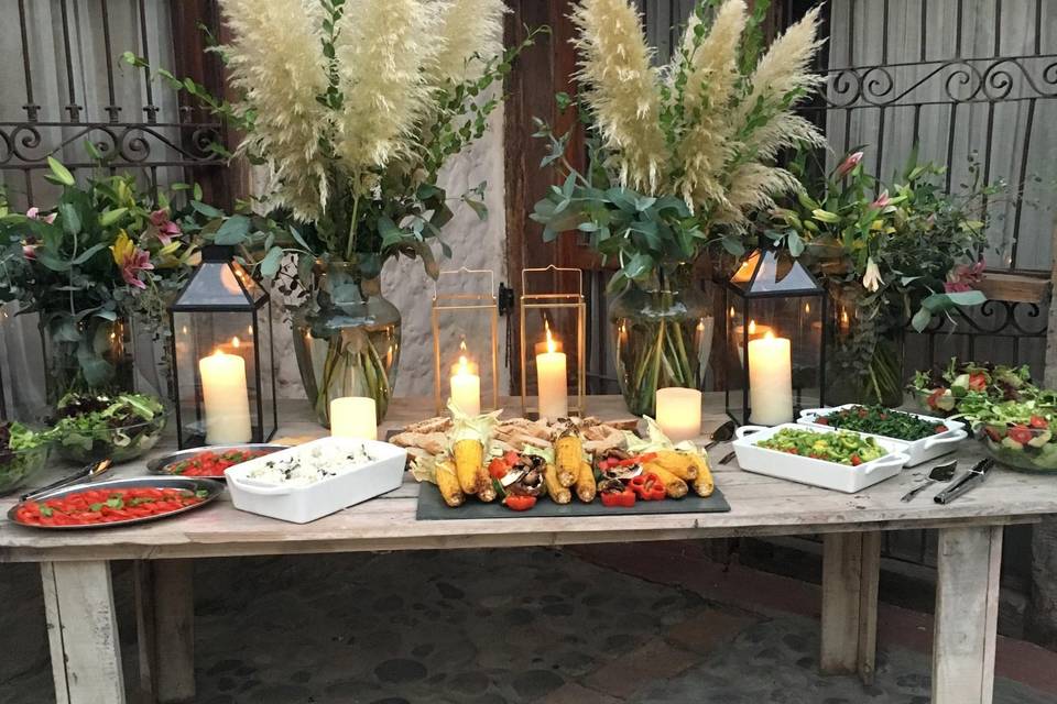 Mezclas, Banquetería