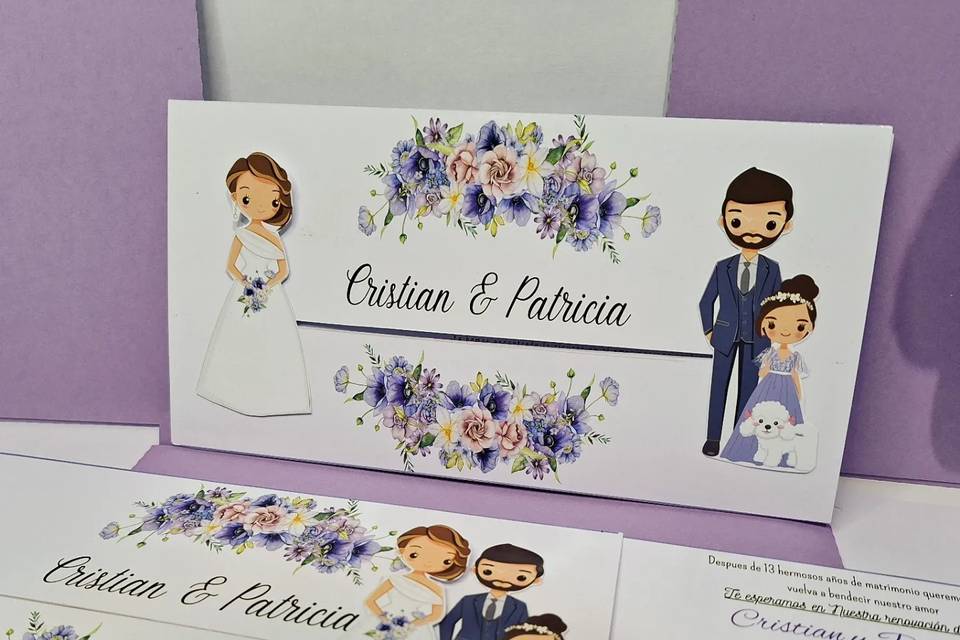 Mis Bellos Recuerdos, Invitaciones