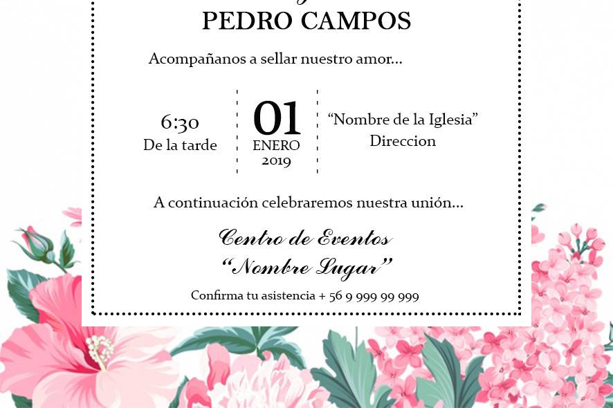 Modesta, Invitaciones