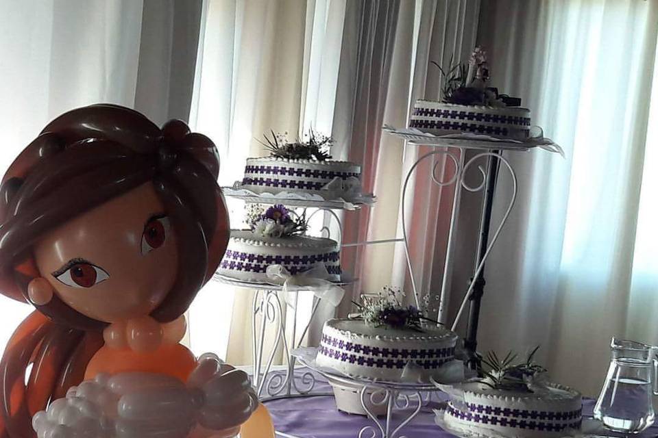Mundo En Globos, Decoración