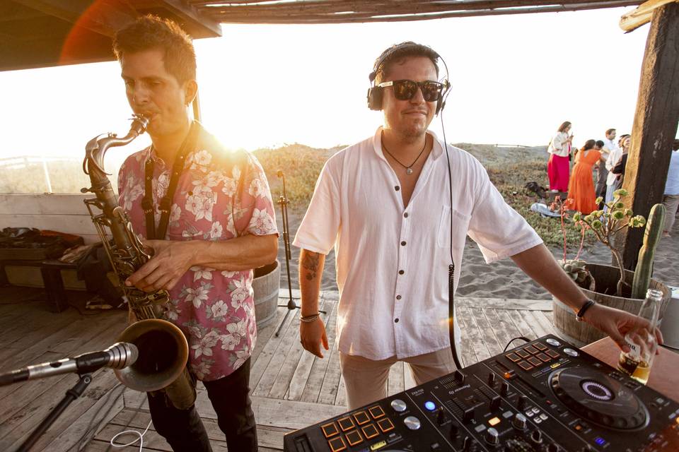 Nico Sax y Marcelo Gut, Música