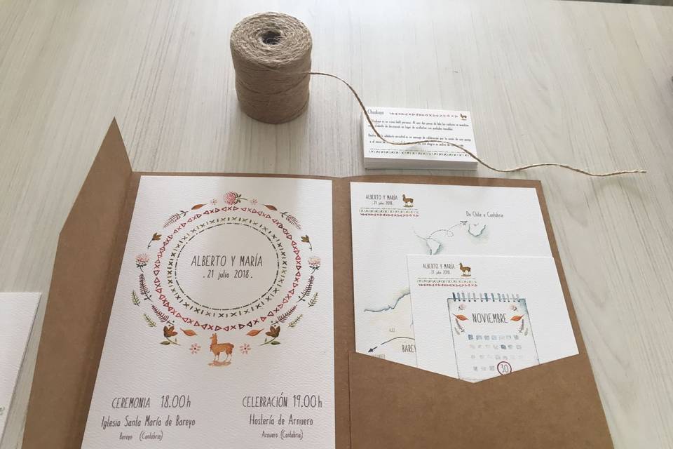 Nós Invitaciones, Invitaciones