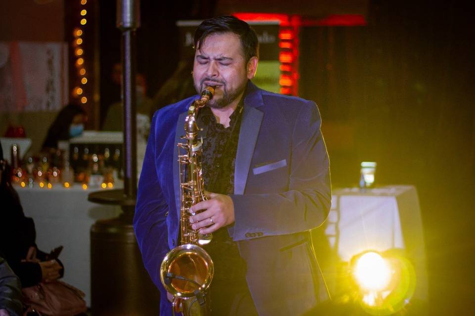 Pablo Uribe Saxofonista, Música