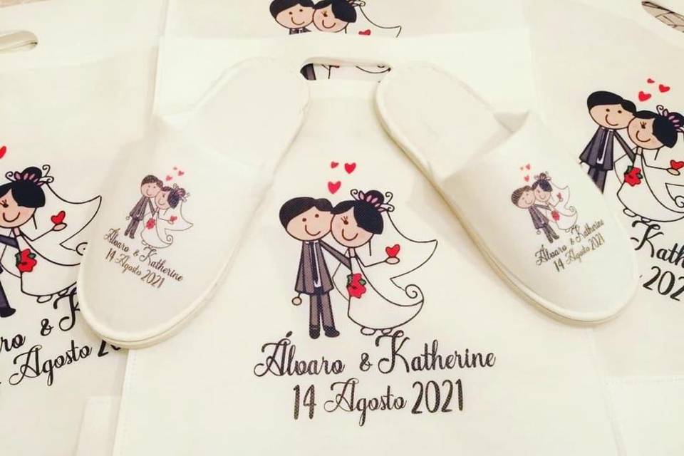 Pantuflas by Cotillón y Estampado, Recuerdos