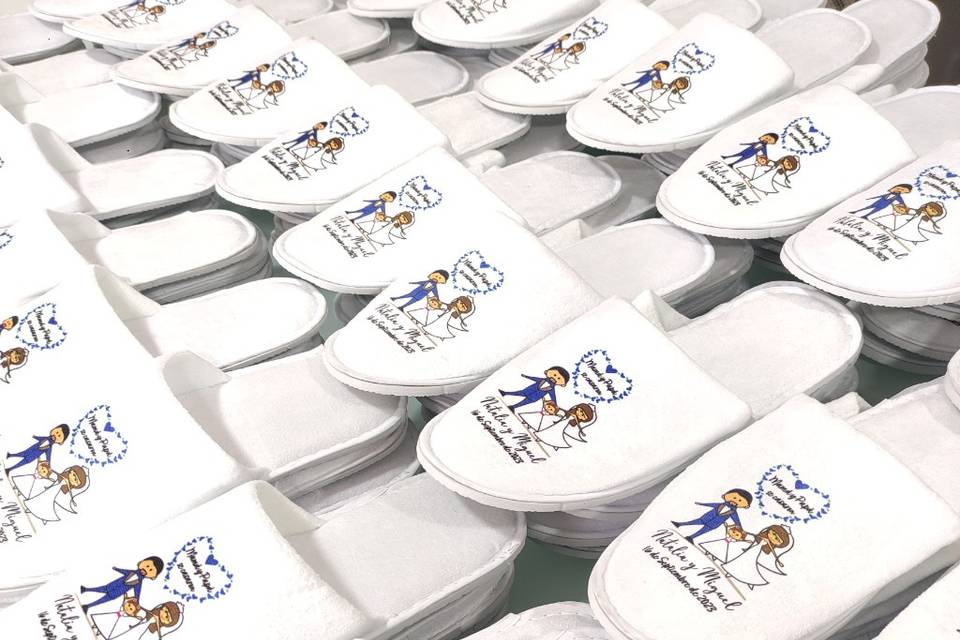 Pantuflas de Boda Aparte, Recuerdos