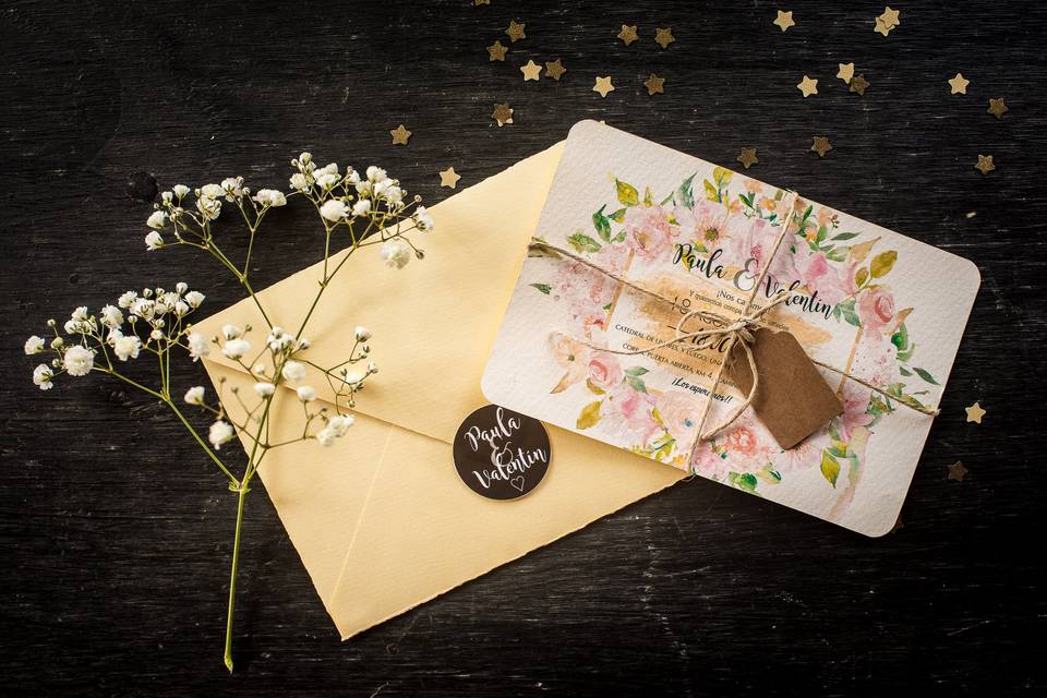 Papel de Amor, Invitaciones