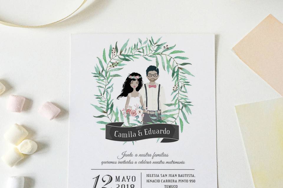 Papel Lover, Invitaciones