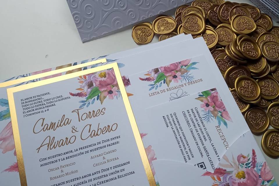 Papelería Denisse, Invitaciones