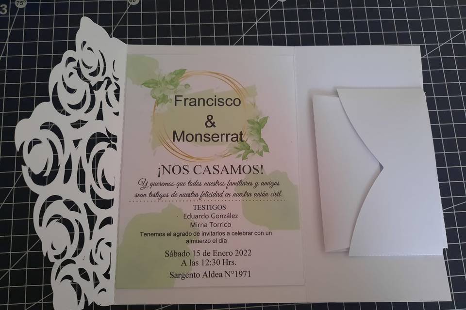 Papelería e impresiones Yesi, Invitaciones