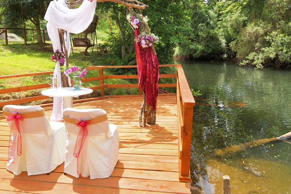 Parque Borde Río, Centros de Eventos
