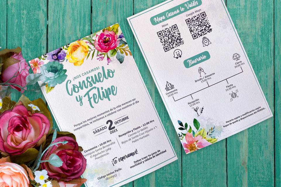 Parte Por Lindo, Invitaciones